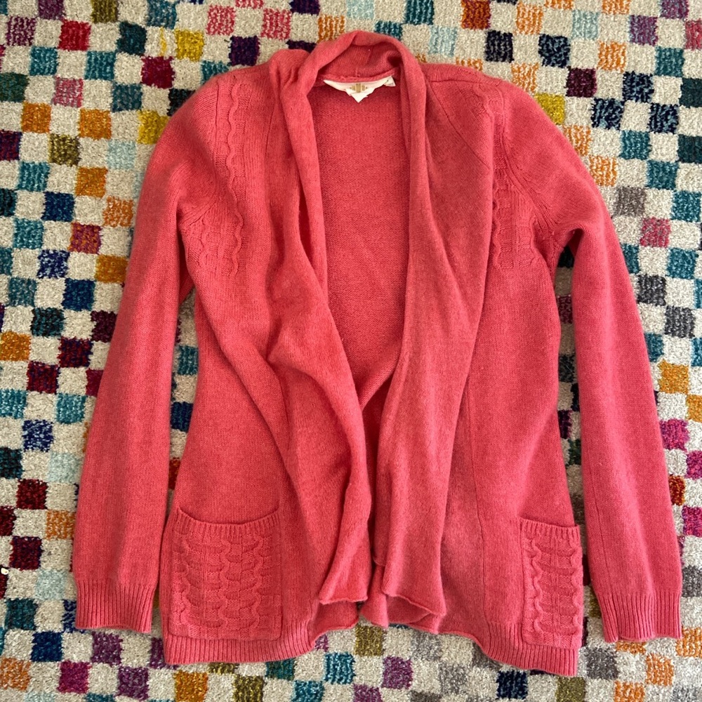 Cashmere sweater cardigan